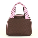 QSD2755 Quilted Solid Lunch Bag - MiMi Wholesale