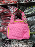 QSD2755 Quilted Solid Lunch Bag - MiMi Wholesale