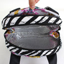 QZ101 Quilted Zebra Lunch Bag - MiMi Wholesale