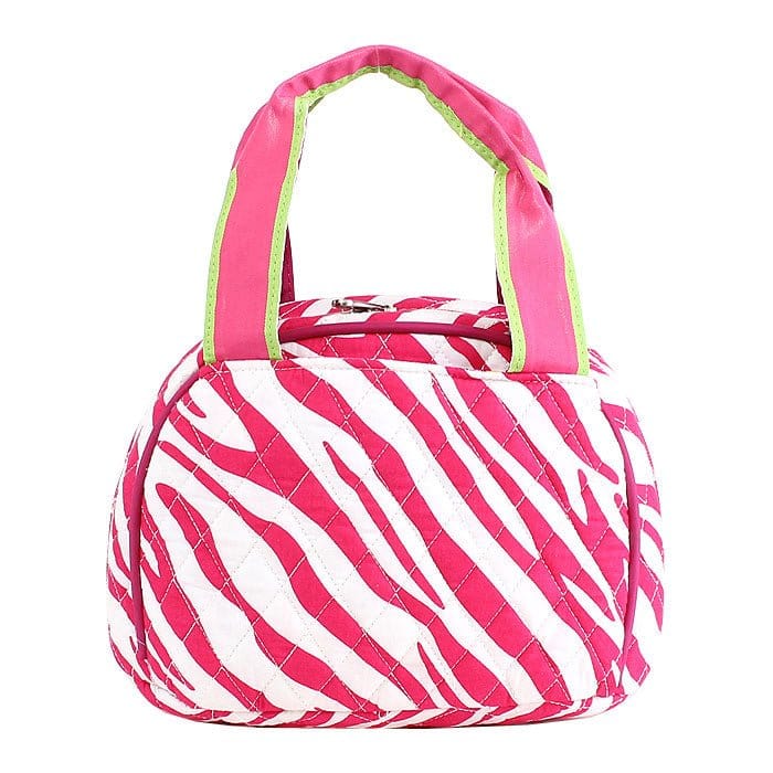 QZ101 Quilted Zebra Lunch Bag - MiMi Wholesale