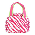 QZ101 Quilted Zebra Lunch Bag - MiMi Wholesale