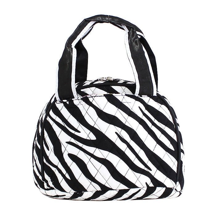 QZ101 Quilted Zebra Lunch Bag - MiMi Wholesale
