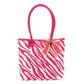 QZ301 Quilted Zebra Small Tote - MiMi Wholesale