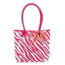 QZ301 Quilted Zebra Small Tote - MiMi Wholesale