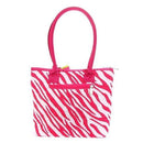 QZ301 Quilted Zebra Small Tote - MiMi Wholesale