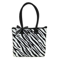 QZ301 Quilted Zebra Small Tote - MiMi Wholesale