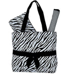 QZB2721 Quilted Zebra 3PC Diaper Bag - MiMi Wholesale