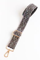 RS038B Beehive Rhinestone Guitar Strap - MiMi Wholesale