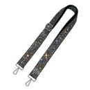 RS038R Sparkling Rhinestone Diamond Pattern Guitar Strap - MiMi Wholesale