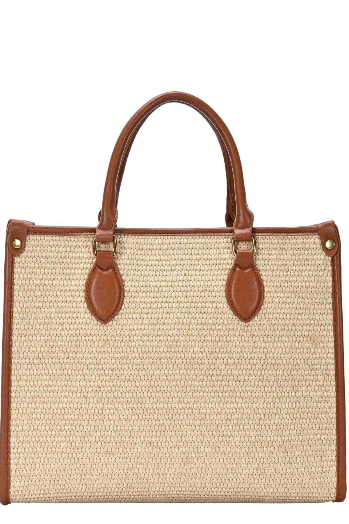 RZ6611 Rachel Zoe Straw Satchel Bag - MiMi Wholesale