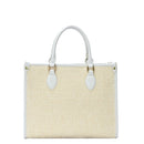 RZ6611 Rachel Zoe Straw Satchel Bag - MiMi Wholesale