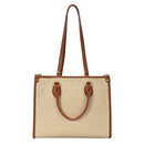 RZ6611 Rachel Zoe Straw Satchel Bag - MiMi Wholesale