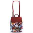 SF2758 Flower Leopard Convertible Backpack - MiMi Wholesale