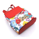 SF2758 Flower Leopard Convertible Backpack - MiMi Wholesale