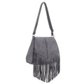 SJ20308 Michelle Boho Fringe Crossbody Bag - MiMi Wholesale