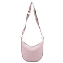 SJ20331 Half Moon Crossbody Bag w/ Guitar Strap - MiMi Wholesale