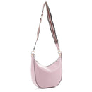 SJ20331 Half Moon Crossbody Bag w/ Guitar Strap - MiMi Wholesale