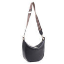 SJ20331 Half Moon Crossbody Bag w/ Guitar Strap - MiMi Wholesale