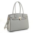 SM19637 Key to My Heart Satchel With Strap - MiMi Wholesale