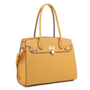 SM19637 Key to My Heart Satchel With Strap - MiMi Wholesale