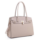 SM19637 Key to My Heart Satchel With Strap - MiMi Wholesale