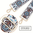 SS050F1 Boho Floral Pattern Adjustable Guitar Strap - MiMi Wholesale