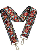 SS050P Boho Pattern Adjustable Guitar Strap - MiMi Wholesale