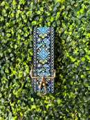 SS050P Boho Pattern Adjustable Guitar Strap - MiMi Wholesale
