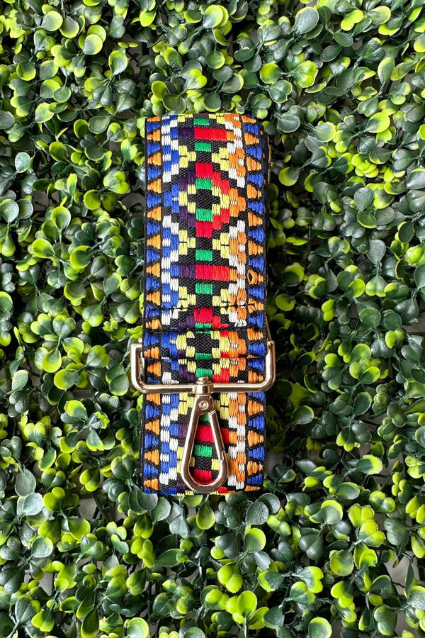 SS050T1 Tribal Pattern Adjustable Guitar Strap - MiMi Wholesale