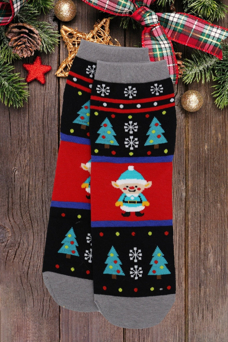 SS1005 12pcs Assorted Christmas Sock Pack - MiMi Wholesale