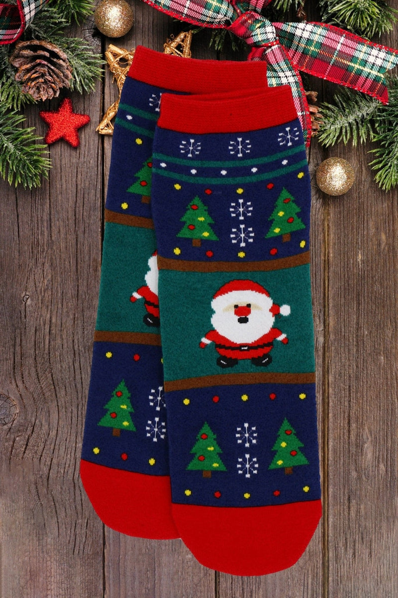 SS1005 12pcs Assorted Christmas Sock Pack - MiMi Wholesale