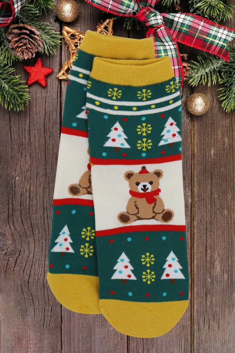 SS1005 12pcs Assorted Christmas Sock Pack - MiMi Wholesale