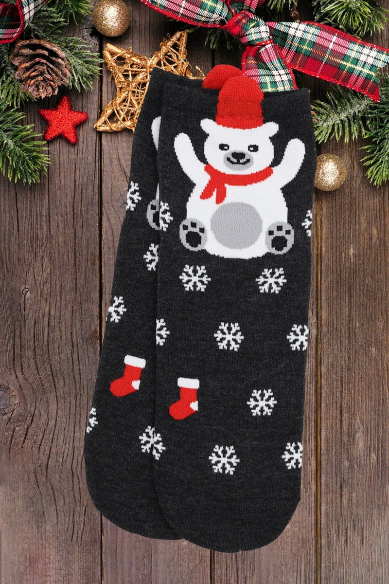 SS1009 12pcs Assorted Christmas Sock Pack - MiMi Wholesale