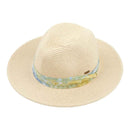 ST850 Tie Dye Band Straw Panama Hat - MiMi Wholesale