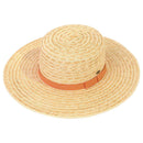 STH03 Grosgrain Ribbon Band Boater Hat - MiMi Wholesale