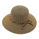 STH08 Two Toned Heathered Cloche Hat - MiMi Wholesale