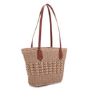SW20570 Shelby Rattan Tote Bag - MiMi Wholesale