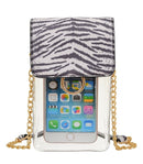 TB28208 Transparent Clear Cell Phone Holder/Crossbody - MiMi Wholesale
