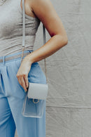 TB28208 Transparent Clear Cell Phone Holder/Crossbody - MiMi Wholesale