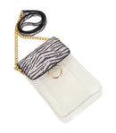 TB28208 Transparent Clear Cell Phone Holder/Crossbody - MiMi Wholesale