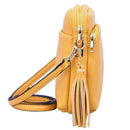 TB29220 Dual Compartment Crossbody w/ Tassel - MiMi Wholesale