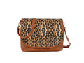 TD0011 Leopard Flap Over Crossbody - MiMi Wholesale