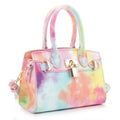 TD6286 Micro Tie-Dye Turn-Clasp & Lock Crossbody - MiMi Wholesale