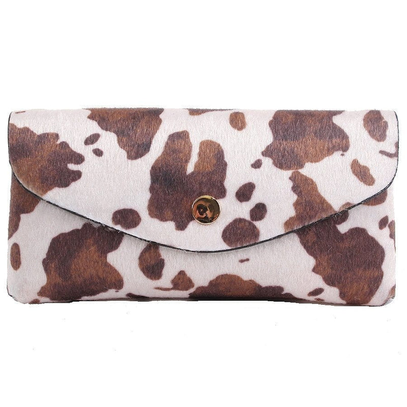 TG10084 Fur Cow Convertible Crossbody/Fanny Pack - MiMi Wholesale