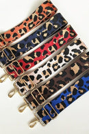 TG10156 Adjustable Leopard Print Web Guitar Strap - MiMi Wholesale