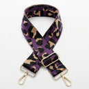 TG10156 Adjustable Leopard Print Web Guitar Strap - MiMi Wholesale
