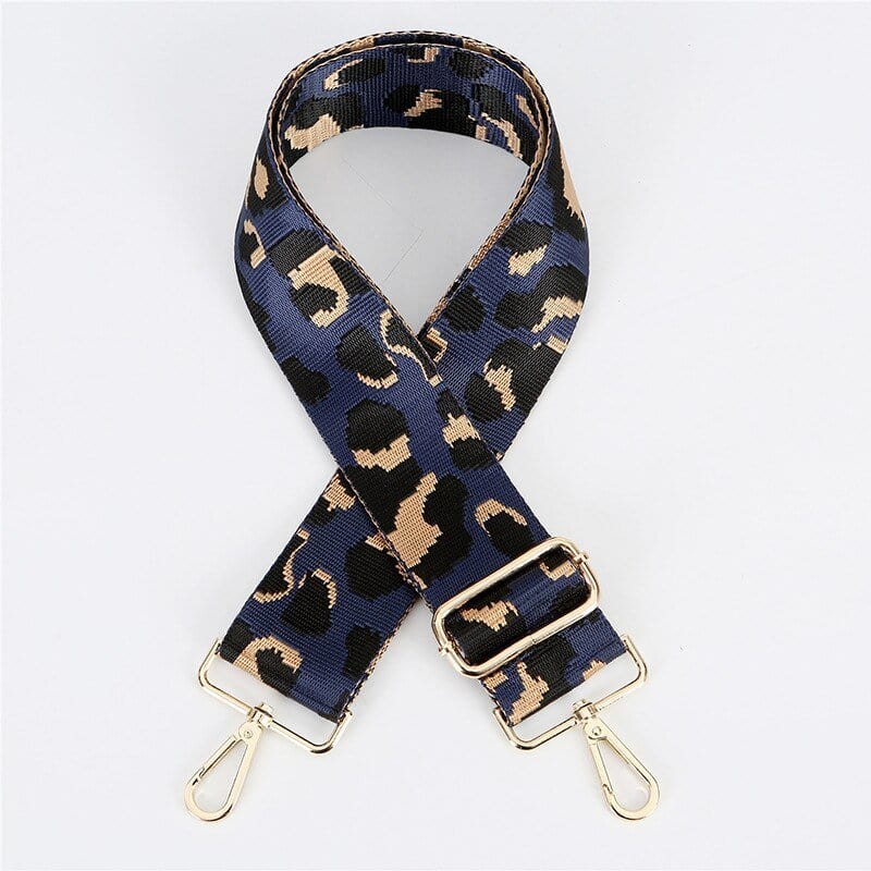 TG10156 Adjustable Leopard Print Web Guitar Strap - MiMi Wholesale