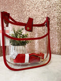 TG10171 Game Day Clear Crossbody Bag - MiMi Wholesale