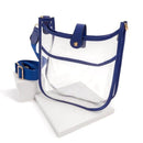 TG10171 Game Day Clear Crossbody Bag - MiMi Wholesale
