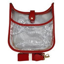 TG10171 Game Day Clear Crossbody Bag - MiMi Wholesale